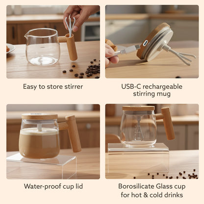 Zariva Self Stirring Recharchable Mug